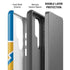 NFL Los Angeles Chargers Zone Block Galaxy S26 Ultra Impact Case