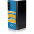 NFL Los Angeles Chargers Zone Block Galaxy Z Fold5 5G Skin