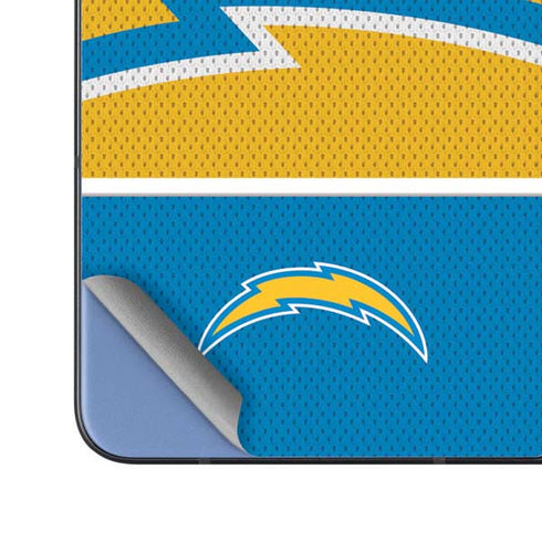NFL Los Angeles Chargers Zone Block Galaxy Z Fold5 5G Skin