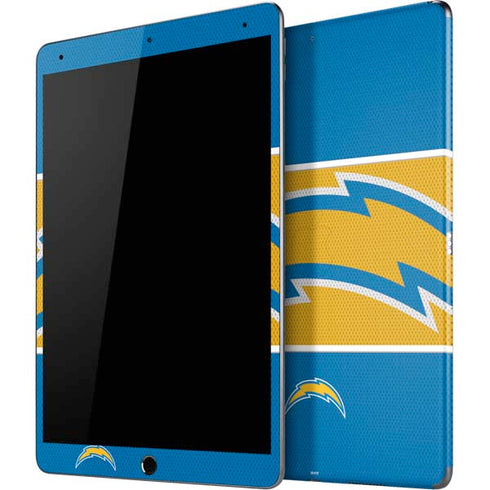 NFL Los Angeles Chargers Zone Block iPad Skins