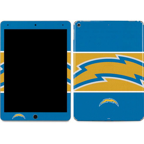 NFL Los Angeles Chargers Zone Block iPad Skins