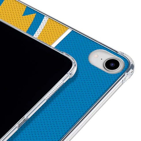 NFL Los Angeles Chargers Zone Block iPad 11th Gen (2025) Clear Case