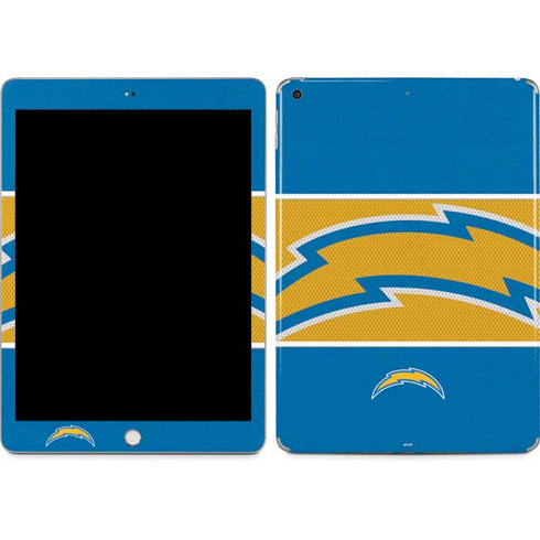 NFL Los Angeles Chargers Zone Block Apple iPad Skin