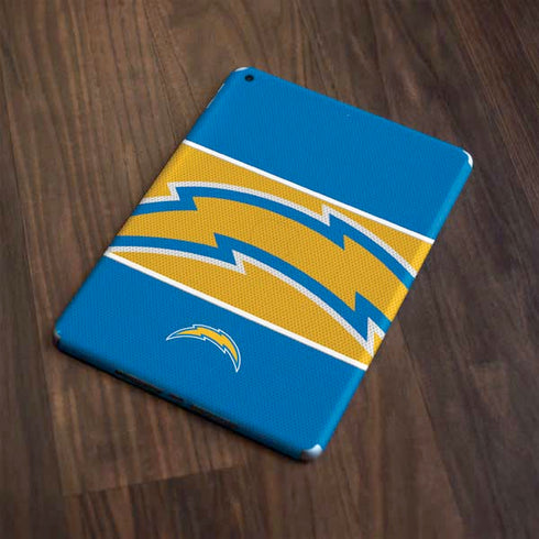 NFL Los Angeles Chargers Zone Block Apple iPad Skin