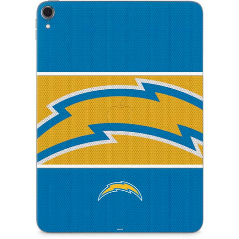 NFL Los Angeles Chargers Zone Block Apple iPad Pro Skin