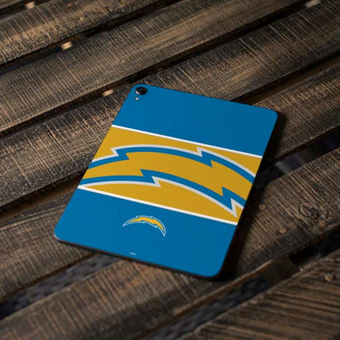 NFL Los Angeles Chargers Zone Block Apple iPad Pro Skin