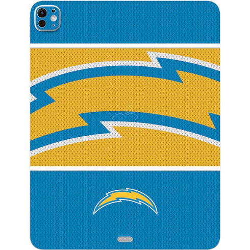 NFL Los Angeles Chargers Zone Block iPad Pro 13in M4 (2024) Skin