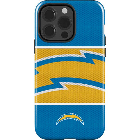 NFL Los Angeles Chargers Zone Block iPhone 15 Pro Impact Case