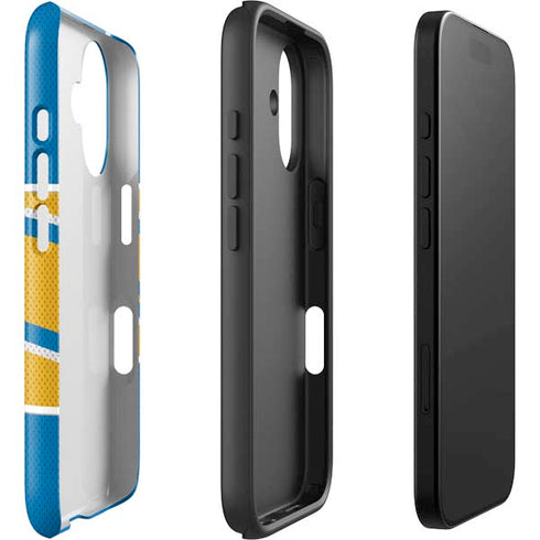 NFL Los Angeles Chargers Zone Block iPhone 16 Impact Case