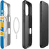 NFL Los Angeles Chargers Zone Block iPhone 16 Plus Magsafe Impact Case