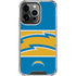 NFL Los Angeles Chargers Zone Block iPhone 16 Pro Clear Case