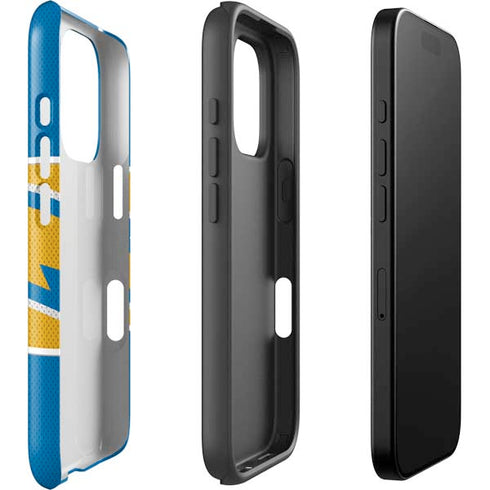 NFL Los Angeles Chargers Zone Block iPhone 16 Pro Impact Case