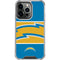 NFL Los Angeles Chargers Zone Block iPhone 16 Pro Max Clear Case