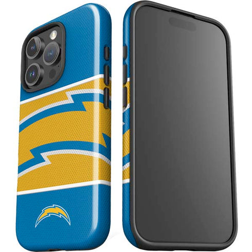 NFL Los Angeles Chargers Zone Block iPhone 16 Pro Max Impact Case