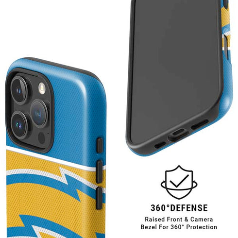 NFL Los Angeles Chargers Zone Block iPhone 16 Pro Max Magsafe Impact Case