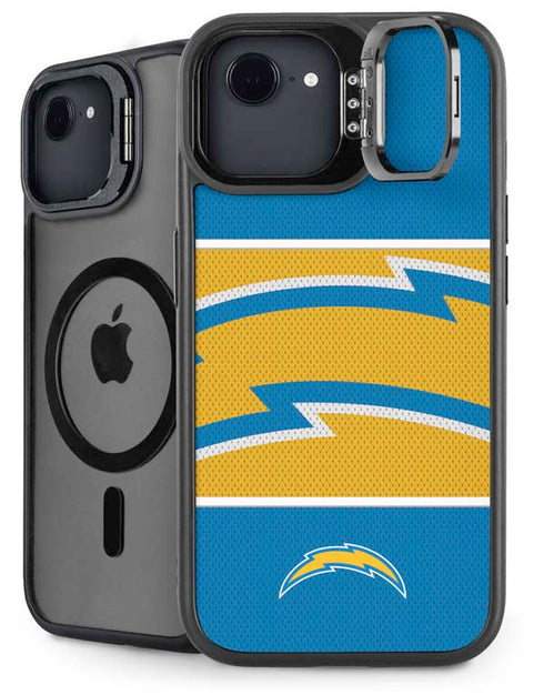 NFL Los Angeles Chargers Zone Block iPhone 16e Kickstand Case