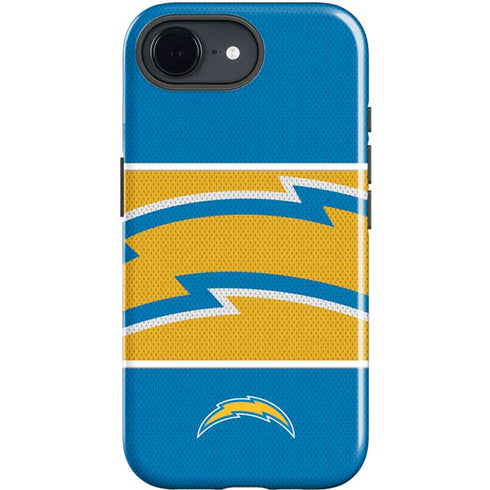 NFL Los Angeles Chargers Zone Block iPhone 16e Impact Case