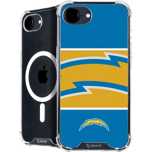 NFL Los Angeles Chargers Zone Block iPhone 16e MagSafe Case