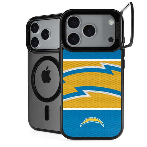 NFL Los Angeles Chargers Zone Block iPhone 18 Pro Kickstand Case