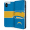 NFL Los Angeles Chargers Zone Block iPhone 8 Folio Case