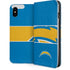 NFL Los Angeles Chargers Zone Block iPhone 8 Folio Case