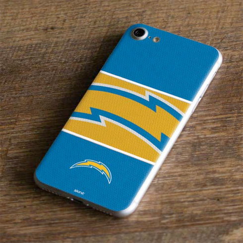NFL Los Angeles Chargers Zone Block iPhone 8 Skin