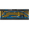 NFL Los Angeles Chargers Zone Block K95 RGB PLATINUM Mechanical Gaming Keyboard Skin