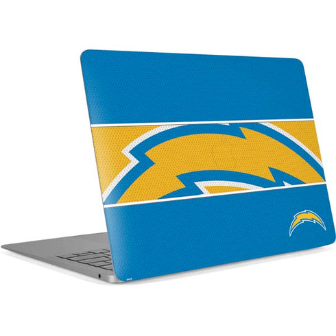 NFL Los Angeles Chargers Zone Block Apple MacBook Air Skin