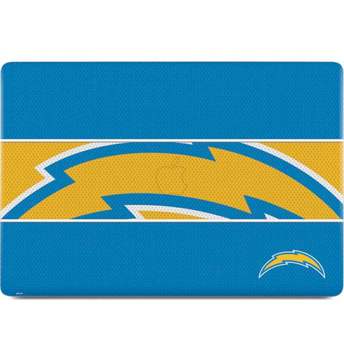NFL Los Angeles Chargers Zone Block MacBook Skins