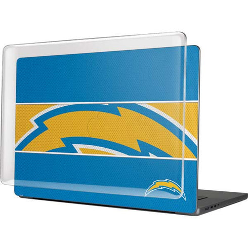 NFL Los Angeles Chargers Zone Block MacBook Cases