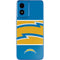 NFL Los Angeles Chargers Zone Block Moto G Play 4G (2024) Skin