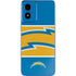 NFL Los Angeles Chargers Zone Block Moto G Play 4G (2024) Skin