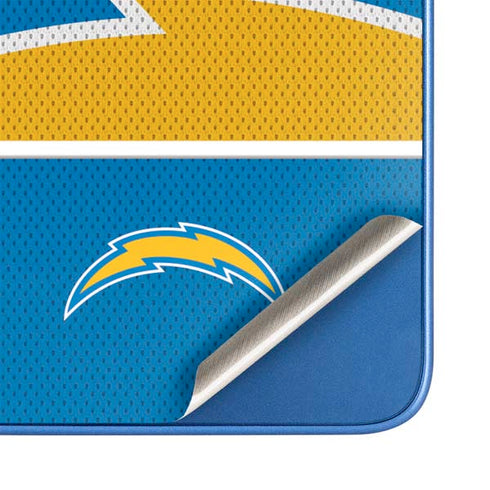NFL Los Angeles Chargers Zone Block Moto G Play 4G (2024) Skin