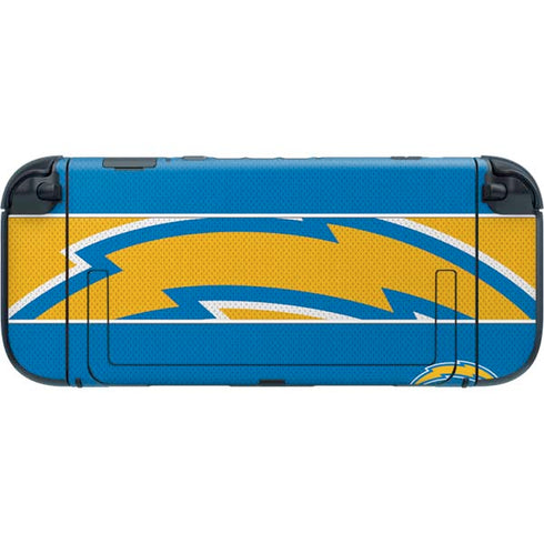 NFL Los Angeles Chargers Zone Block Nintendo Switch 2 (2025) with Joy-Con Skin