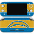 NFL Los Angeles Chargers Zone Block Nintendo Skins