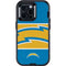 NFL Los Angeles Chargers Zone Block Otterbox Defender iPhone Skin