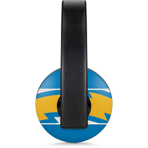 NFL Los Angeles Chargers Zone Block PlayStation 4 Gold Wireless Headset Skin