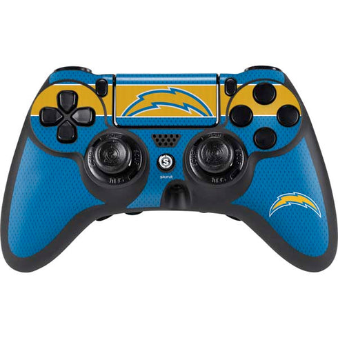 NFL Los Angeles Chargers Zone Block PlayStation PS4 Skins
