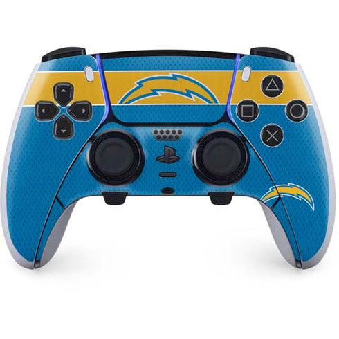 NFL Los Angeles Chargers Zone Block PlayStation PS5 Skins
