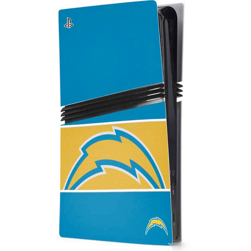 NFL Los Angeles Chargers Zone Block PlayStation PS5 Skins