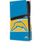 NFL Los Angeles Chargers Zone Block PS5 Pro Disk Console Skin