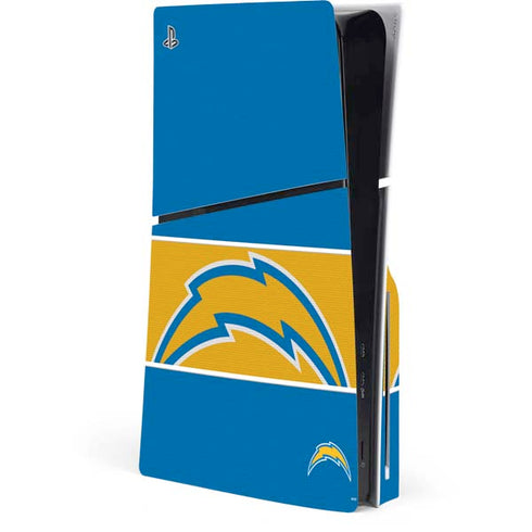 NFL Los Angeles Chargers Zone Block PlayStation PS5 Skins
