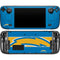 NFL Los Angeles Chargers Zone Block Steam Deck Handheld Gaming Computer OLED Skin