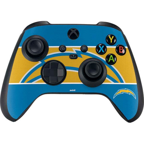 NFL Los Angeles Chargers Zone Block Xbox Series X Skins