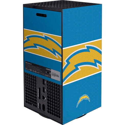 NFL Los Angeles Chargers Zone Block XBox Series X Digital Edition Bundle Skin