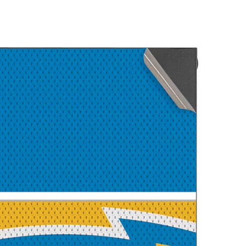 NFL Los Angeles Chargers Zone Block XBox Series X Digital Edition Console Skin