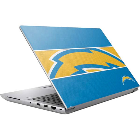 NFL Los Angeles Chargers Zone Block HP ZBook Fury 16 G10 Skin