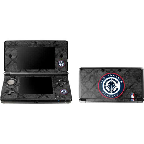 NBA Los Angeles Clippers Black Rust Nintendo Skins
