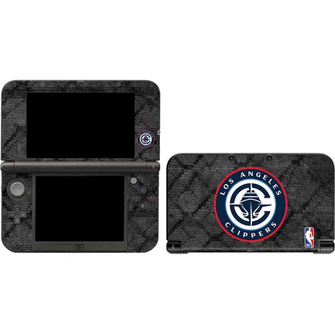 NBA Los Angeles Clippers Black Rust Nintendo Skins