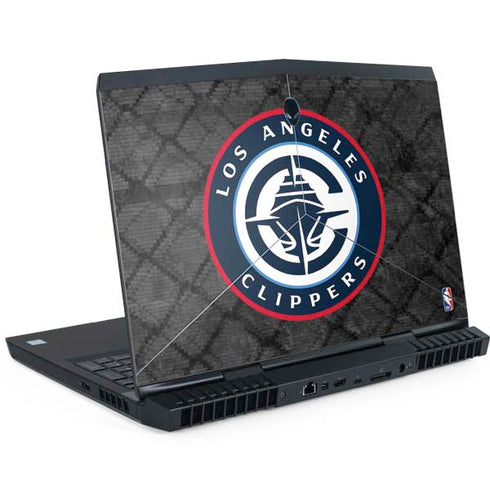 NBA Los Angeles Clippers Black Rust Dell Alienware Skin